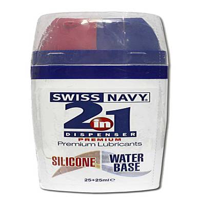Swiss Navy 2 in 1 Silicone/Waterbase 50 ml