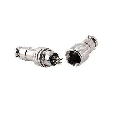 125V AC 3A. 6-polig. Stecker-Buchse-Anschluss Joint Aviation Butt Plug