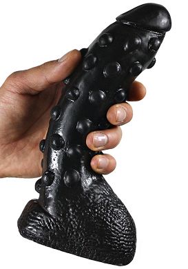 23 x 3,6 - 5 cm ASS ANGELES Dildo Pasadena black