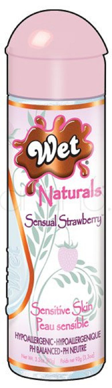 WET Naturals Sensual Strawberry Gleitgel 93ml