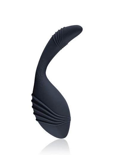 Duetto Nero: Doppeldildo, schwarz