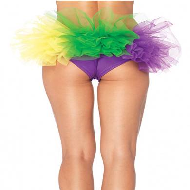 Panty mit Tlle Rschen am Po