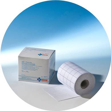 ABE®-Fixiervlies, Pflaster, Fixierung von Verbänden, Kanülen, Drainage, Katheter