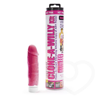 Clone-A-Willy Penis-Abdruck-Set in Pink mit Vibrationseinheit