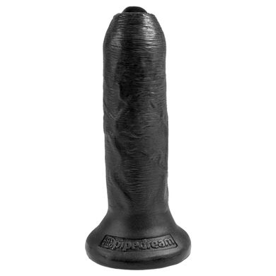 King Cock 6 Uncut - schwarz