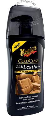 Meguiar's Gold Class Rich Leather Cleaner/Conditioner Autopflege Lederpflege