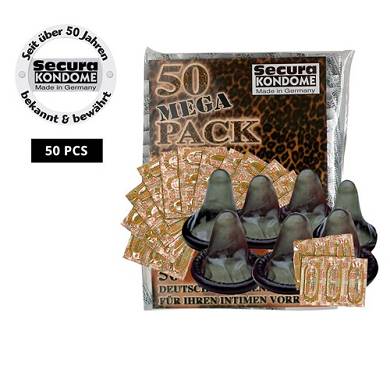 Secura Black Power Kondome - 50 Stck