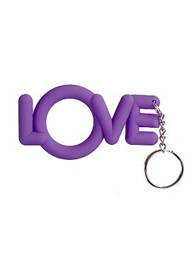 Shots Toys Cockring LOVE purple