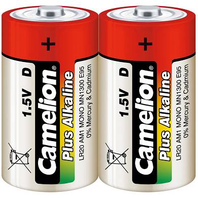 °6x Mono D LR20 UM1 MN1300 Batterien CAMELION PLUS°