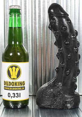 24 x 5,5 cm Dildo Khan black