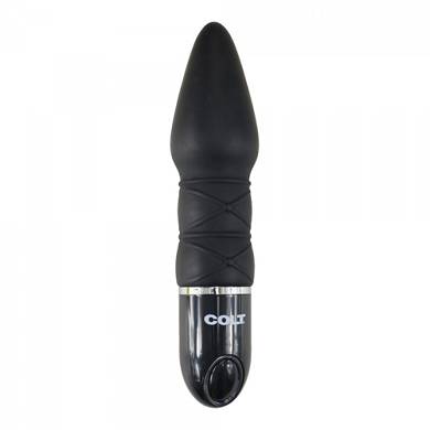 Colt - Slider Anal-Vibrator - 20 x 4,5 cm - in Schwarz
