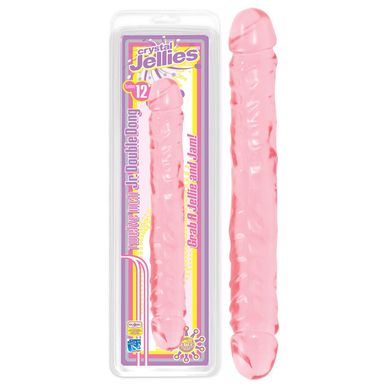 Pink-transparenter Doppeldildo
