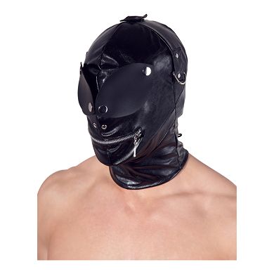 Lederimitat-Fetisch-Maske