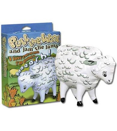 Pull the wool sheep