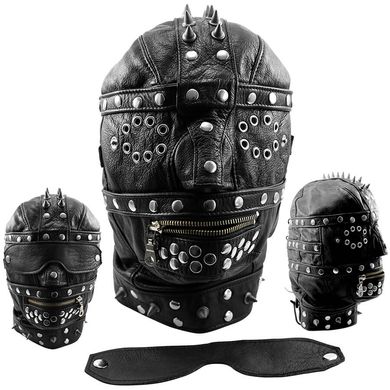 XXdreamSToys Leder-Maske Heavy schwarz