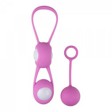 Ben-Wa Liebeskugel Set - in Rosa