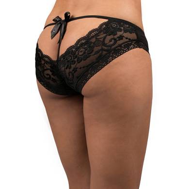 Lace Brief with Ribbon