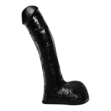 ALL BLACK 14? REALISTISCHER ANAL DILDO