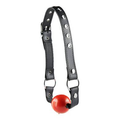 Normaler Ball Gag in Rot