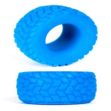 Burning Wheels 100% Silikon Cockring CK01 Blau