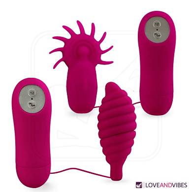 Toy-Paket mit Vibro-Ei & Klitorisstimulator