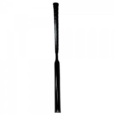 Flache Peitsche - 64 cm - in Schwarz