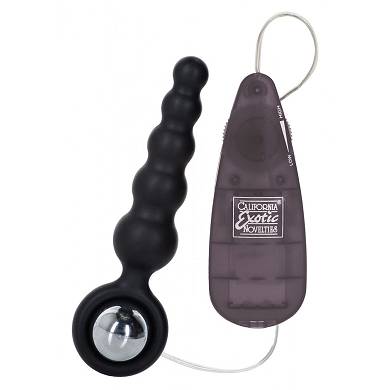 Analvibrator "Booty Shaker" - 5 x 2,5 cm - in Schwarz