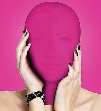 OUCH Subjugation Mask - geschlossen - pink