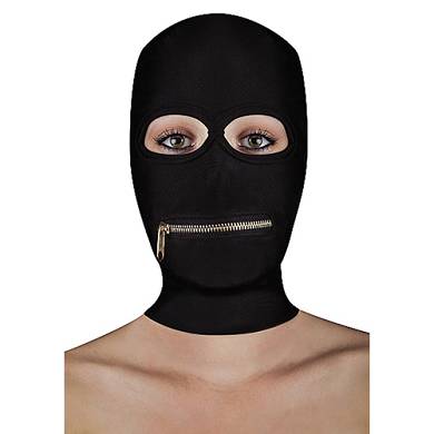 Extreme Reiverschlussmaske mit Reiverschluss fr den Mund