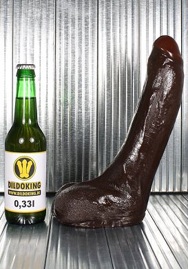 30 x 6 cm Dildo Flash Brown Spritzdildo