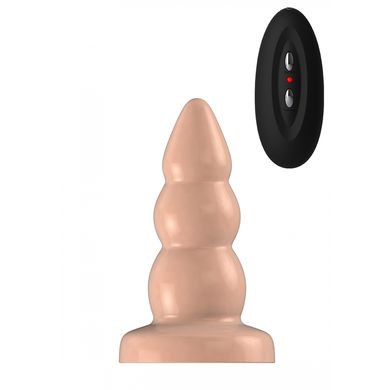 13 x 4,4 cm Buttplug Bottomline Tree flesh vibrating