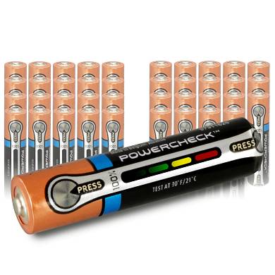 40x MICRO AAA LR03 MN2400 DURACELL 1200mAh Ultra Power m.Batterietester 40 Stk