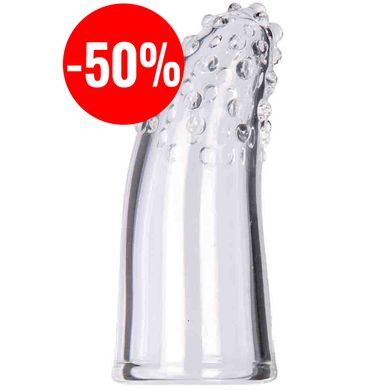Glasfingerüberzieher -Fingerling- clear