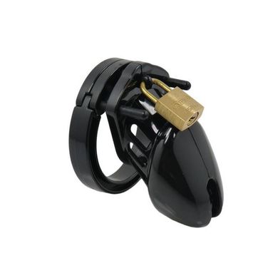 Keuschheitskäfig Silikon schwarz (Male chastity Device) Keuschheitsgürtel mit 5 Silikon