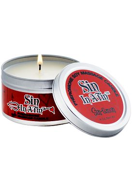 Scandal Candles - Soy Massage Candle - Sin in a tin - 110ml