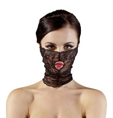 Maske aus Bltenspitze