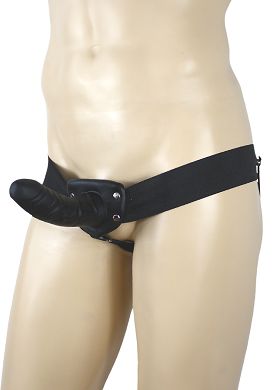 Fetish Fantasy - Hollow Strap-On black Umschnalldildo