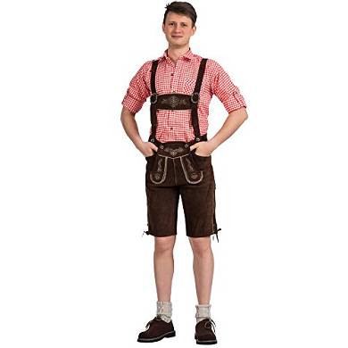 Herren Trachten Lederhose in verschiedenen Farben. kurz in Größe 46 bis 60. der