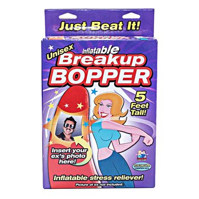 Inflatable Breakup Bopper - aufblasbare PunshingBanane mit Sichtfenster für das Bild vom