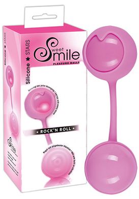 Smile Pleasureballs Rock-n-Roll Liebeskugeln pink