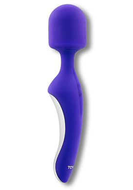 26 x 5,5 cm ToyJoy Aurora Bodywand purple AKKU Power