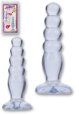 Doc Johnson Crystal Jellies Anal Kit clear