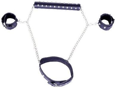 Fetish Collection Lederimitat Fesselset/24912061001. 1er Pack (1 X 1 Stück)