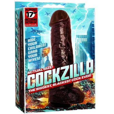 Cockzilla Realistic Cock Black 17