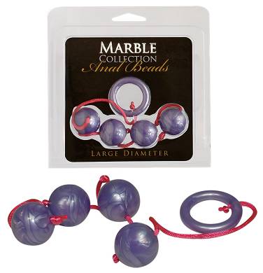 Anal Beads Marble Collection