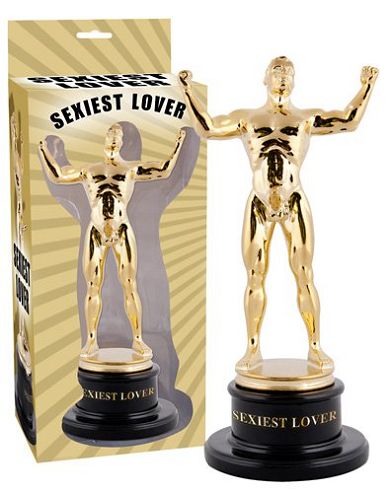 Sexiest Lover Pokal - goldfarbener Pokal fr den Besten