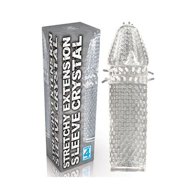 T4L Stretchy Extension Sleeve Crystal Penisverlngerung