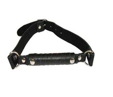 Bondage Leder Stangen Pony Beiß Mund Knebel mit Schnalle - hart