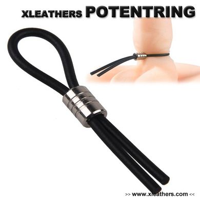 XLEATHERS Joker Potenzring Edelstahl
