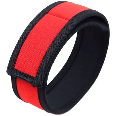 RudeRider Neoprene Puppy Biceps Straps 2Stk. red